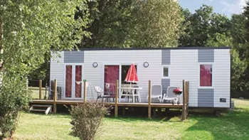 Mietunterkunft - Mobilheim Komfort - 3 Schlafzimmer - Bocage du Lac