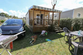 Mietunterkunft - Mobilheim 1 Schlaffzimmer § - Camping Mirabel Les Mielles