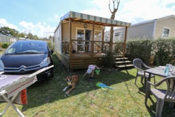 Location - Mobil-Home 1 Chambre M - Camping Mirabel Les Mielles