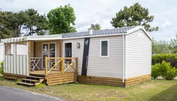 Mietunterkunft - Mobilheim 2 Schlafzimmer - Camping Mirabel Les Mielles