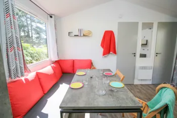 Mietunterkunft - Mobilheim 2 Zimmer § - Camping Mirabel La Crique