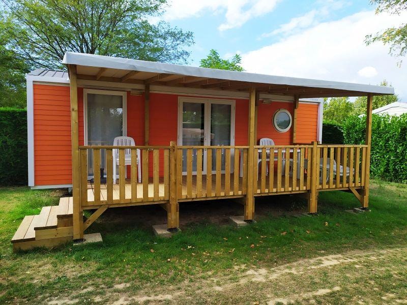 C- Caribische stacaravan met 2 slaapkamers en airconditioning