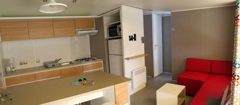 C- Mobil-Home Baltique - 3 Chambres + Banquette Convertible