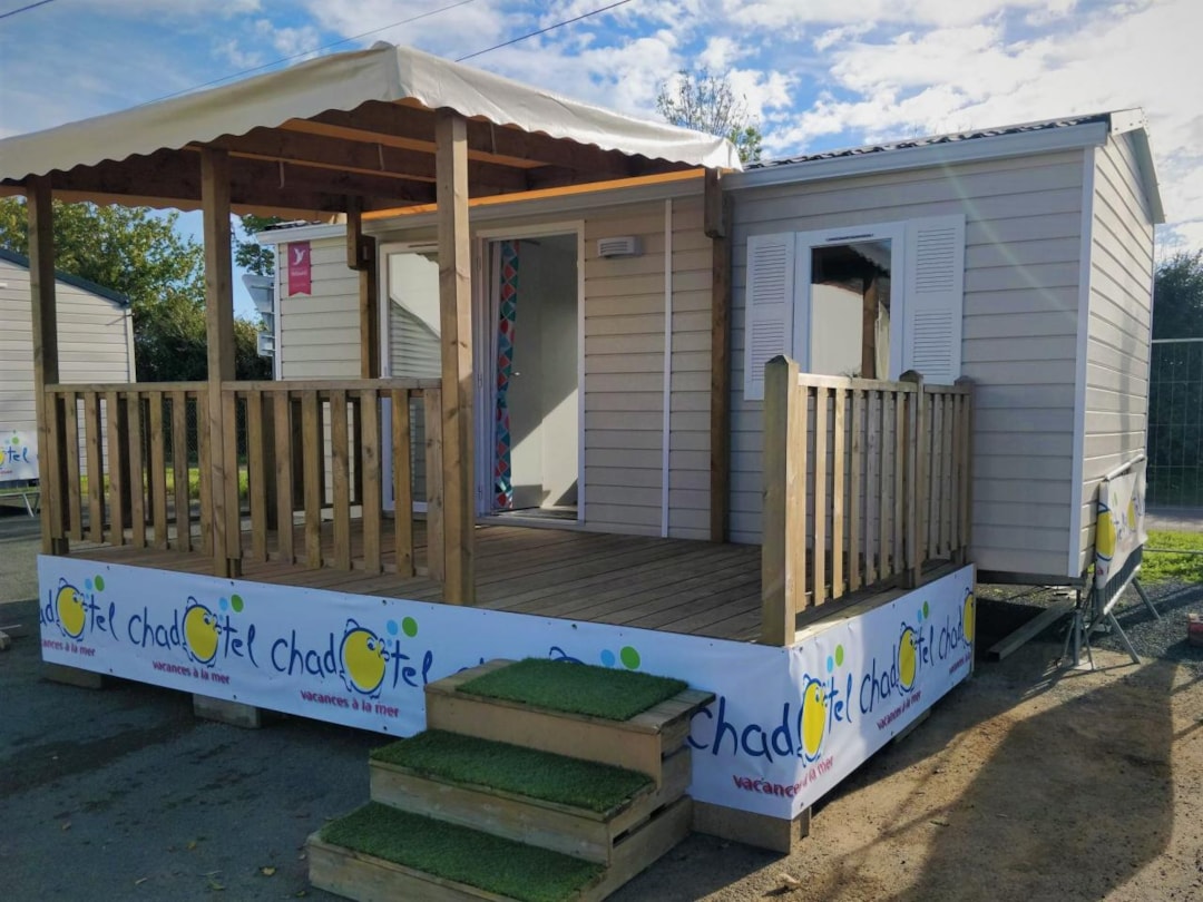 C- Stacaravan zonder sanitair voor 5 personen