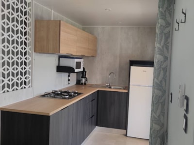 C- Baltic mobile home 2 shower rooms - 3 bedrooms + sofa bed