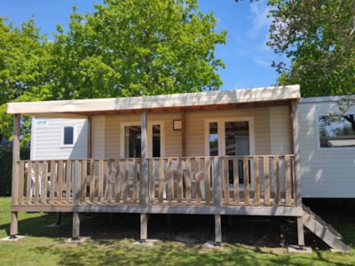 C- Baltic mobile home 2 shower rooms - 3 bedrooms + sofa bed