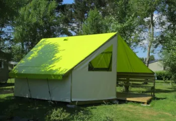 Mietunterkunft - Zelt Ecolodge Sahari 17M² 2 Zimmer - Ohne Sanitäranlagen - Camping Kerlaz