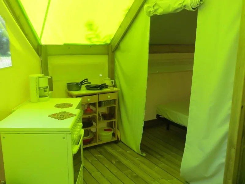 Tente Lodge Sahari (Sans Sanitaires) - 17M² - 2 Chambres