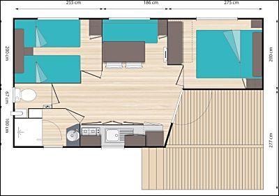 Mobile home O'HARA 734 - 23m² - 2 bedrooms — 8
