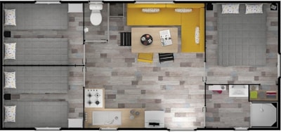 Mobile home BERMUDES - 31m² - 3 bedrooms — 8