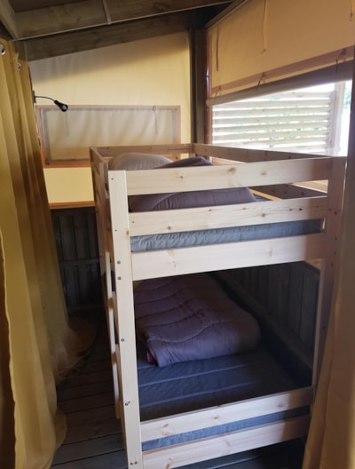BUNGALOW LODGE Carrélys (without toilet blocks) - 27m² - 2 bedrooms — 8