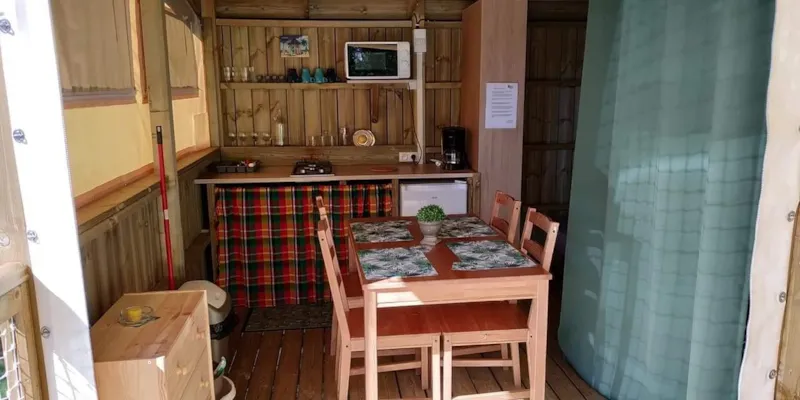 Bungalow Lodge Carrélys (Sans Sanitaires Privatifs) - 27M² - 2 Chambres