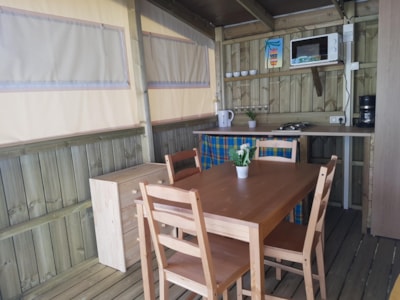 BUNGALOW LODGE Ocean (without private bathroom) - 27 m² - 2 bedrooms — 3
