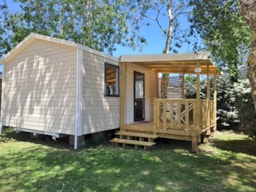 Alojamiento - Mobilhome Ibiza Solo 1 Habitación 20M²  2018 - 2019 - Camping Kerlaz