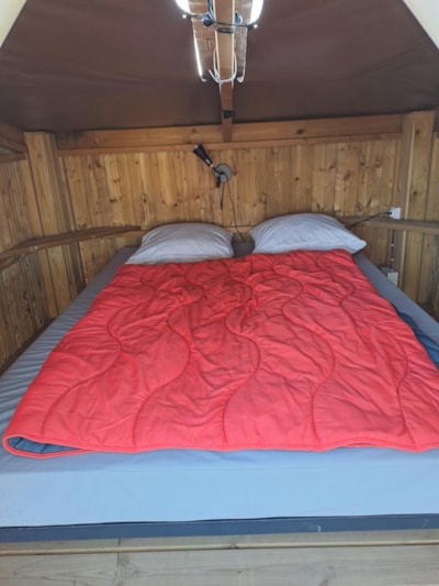 Cabin on piles CAMPETOILE (without toilets blocks) - 10 m² - 1 bedroom — 4