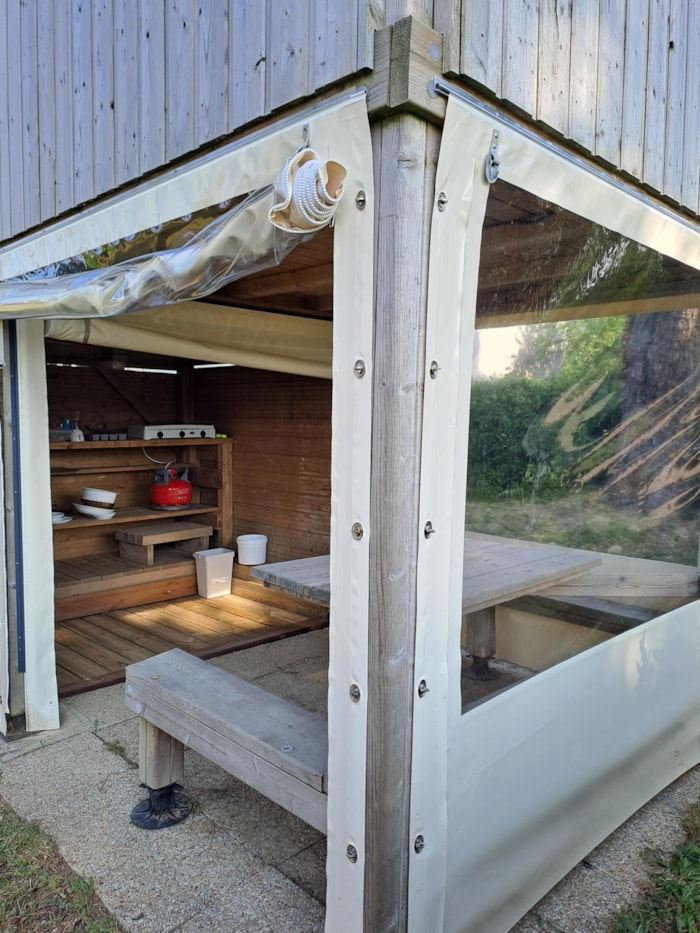 Cabane Sur Pilotis Campétoile 10 M² 1 Chambre 2019 (Sans Sanitaires Privatifs)