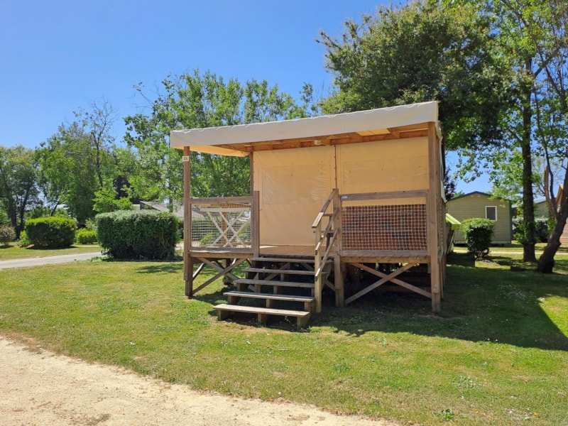 BUNGALOW LODGE CARRELYS 27m² 2 Zimmer 2019 (ohne Sanitäranlagen)