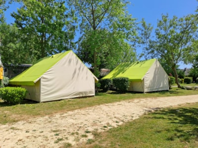 Tent Ecolodge SAHARI (without toilet blocks) - 17m² - 2 bedrooms — 2