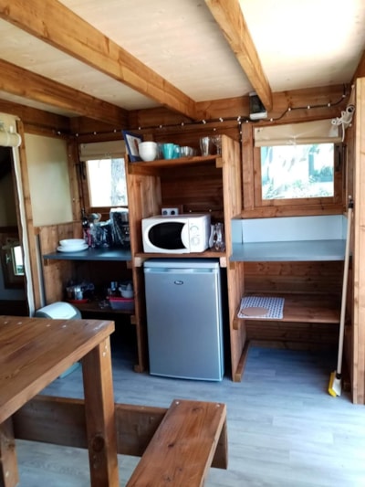 BUNGALOW LODGE Cocotier ( without private bathroom) - 25m² - 2 bedrooms — 3