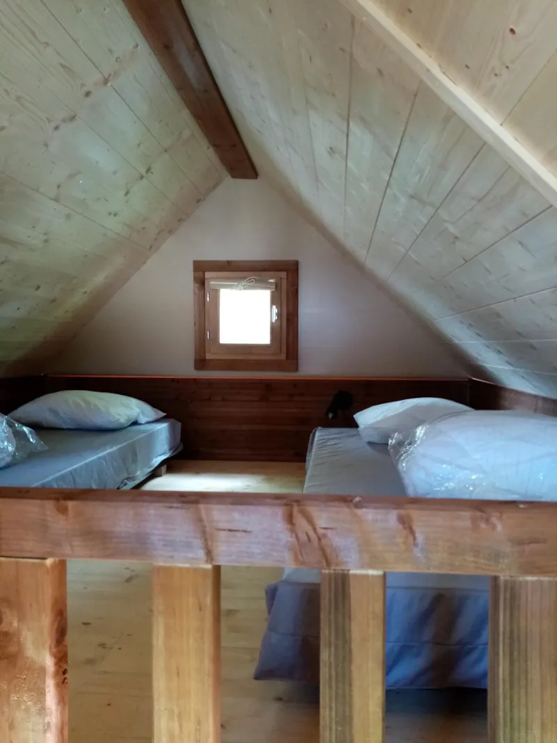 Bungalow Lodge Cocotier (Sans Sanitaire Privatif) - 25M² - 2 Chambres