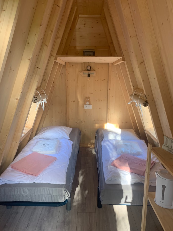 Cabane Tipi 12M², 2 Chambres 2023 Sans Sanitaire Privatif