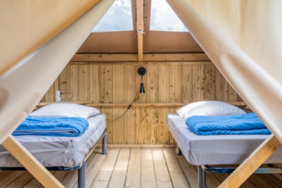 BUNGALOW LODGE COP'CAMP (without toilet blocks) - 18m²-  2 bedrooms — 5