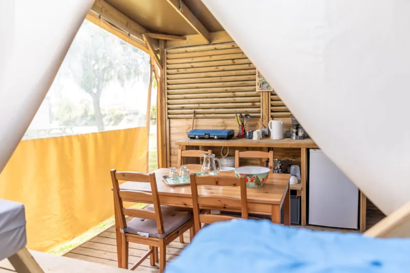 Bungalow Lodge Cop'camp  (Sans Sanitaires Privatifs) - 18M² - 2 Chambres