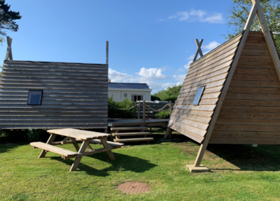 Tipi hut 2 (without private bathroom) - 12m²- 1 room — 4