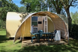 Huuraccommodatie(s) - Coco Sweet Confort 16M² (2 Slaapkamers) Zonder Privé Sanitair - Camping Les Nobis d'Anjou