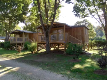 Mietunterkunft - Cottage Insolite Anjou (2 Schlafzimmer) - Camping Les Nobis d'Anjou
