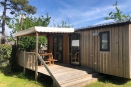 Huuraccommodatie(s) - Stacaravan Eden Thouet 24M² (1 Slaapkamer) - Camping Les Nobis d'Anjou