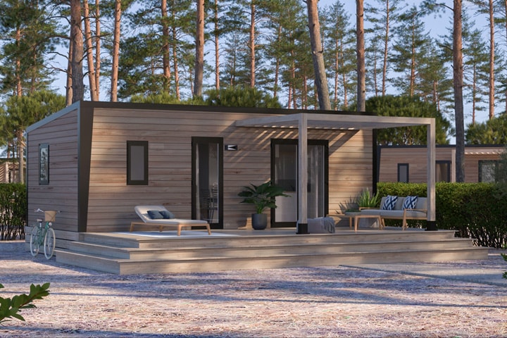 Casa Mobile Eden Falun 29 m² (2 Camere da letto) + terrazza coperta