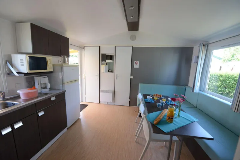 Mobilhome Armor Confort 33M² - 3 Chambres / Terrasse Couverte + Tv