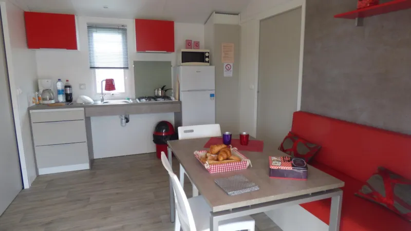 Mobilhome Molene Confort Pmr 31M² - 2 Chambres / Terrasse Couverte + Tv