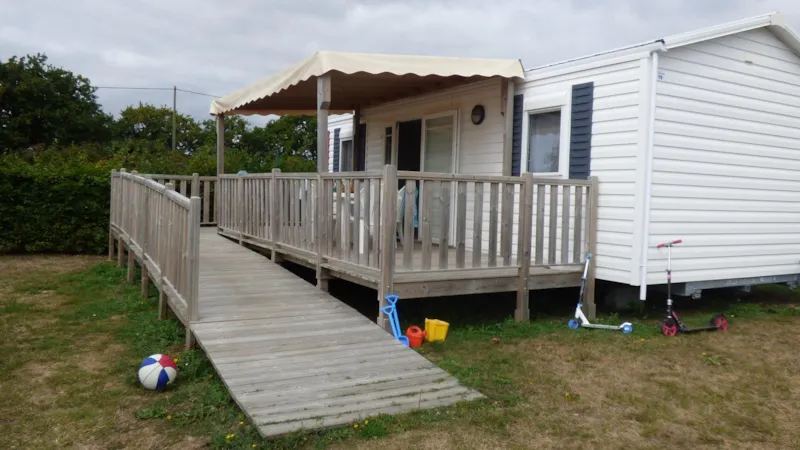 Mobilhome Molene Confort Pmr 31M² - 2 Chambres / Terrasse Couverte + Tv