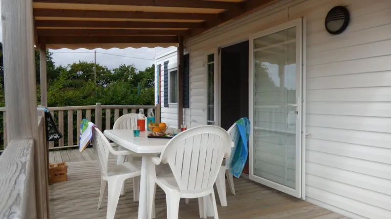 Mobilhome Molene Confort Pmr 31M² - 2 Chambres / Terrasse Couverte + Tv