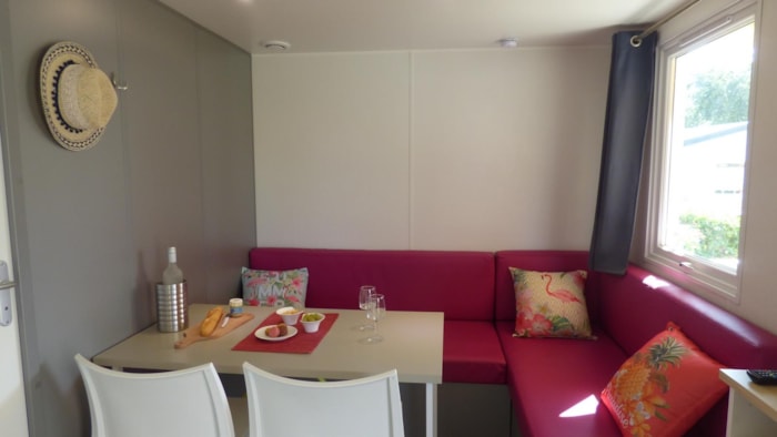 Mobilhome Ouessant Confort 18M² - 1 Chambre / Terrasse Couverte + Tv