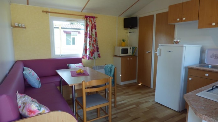 Mobilhome Celtique Standard 27M² - 2 Chambres / Terrasse + Tv