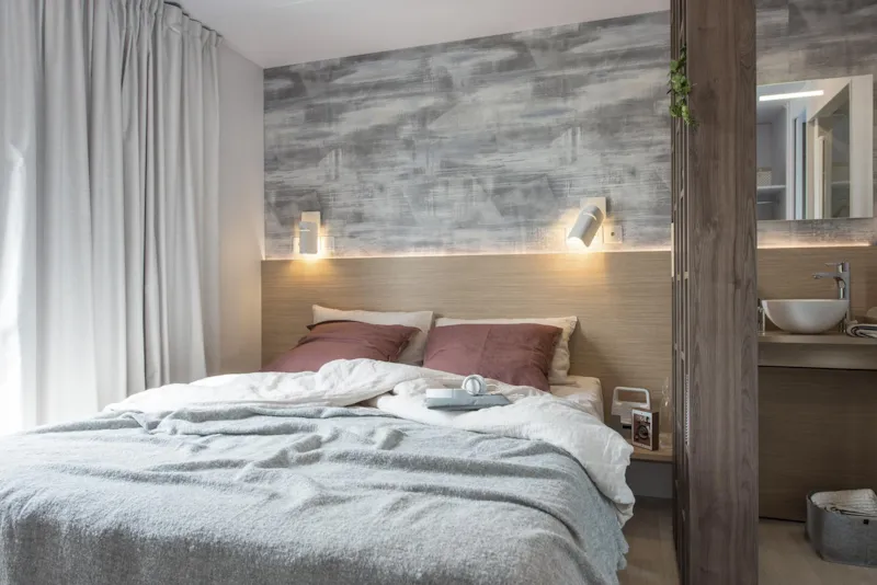 Mobilhome Taos Premium Avec Spa 40M² - 2 Chambres - 2 Salles De Bain / Terrasse Couverte + Tv + Lv