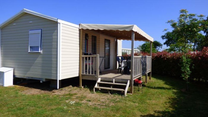 Mobilhome Evasion Confort 27M² - 2 Chambres / Terrasse Couverte + Tv