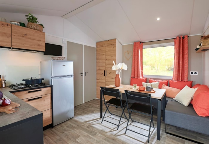 Mobilhome Evasion Confort 27M² - 2 Chambres / Terrasse Couverte + Tv