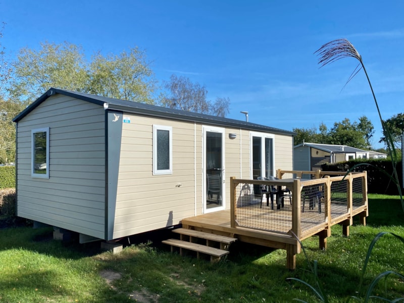 Mobilheim ESCAPADE Standard 29m² 2 Schlafzimmer + TV