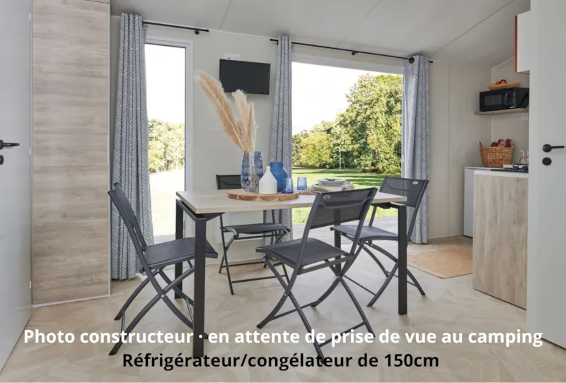 Mobilhome Marin Confort 27 M² - 2 Chambres / Terrasse Couverte + Tv