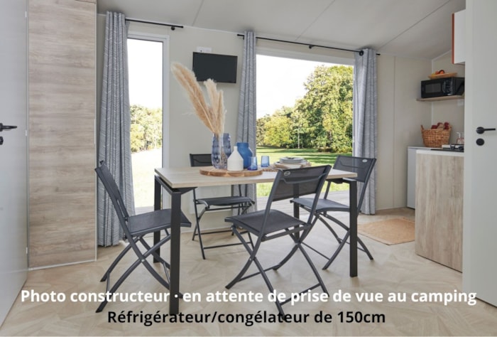 Mobilhome Marin Confort 27 M² - 2 Chambres / Terrasse Couverte + Tv