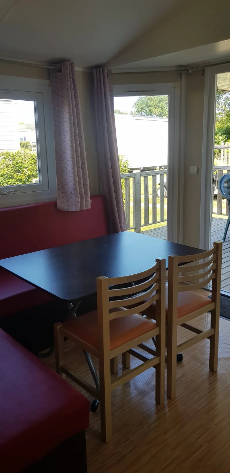 Mobilhome Atlantique Standard 27M² - 2 Chambres / Terrasse Intégrée Semi-Couverte + Tv