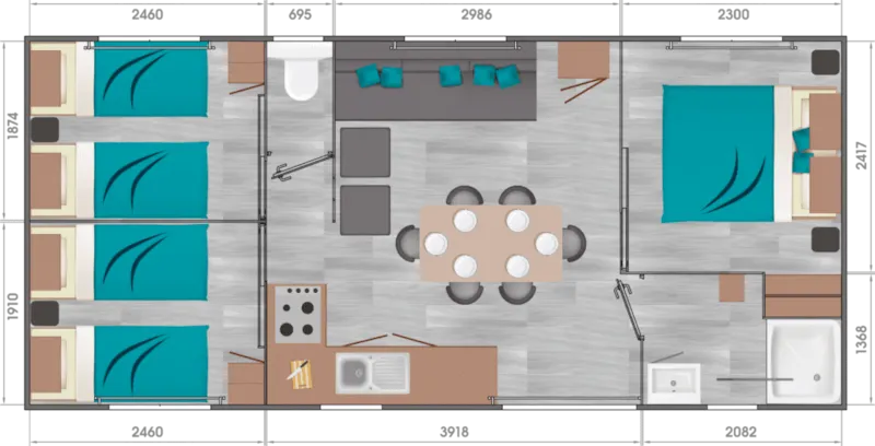 Cottage - Le Six Confort