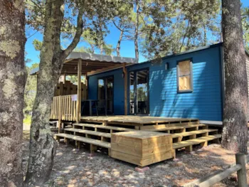 Mietunterkunft - Cottage Ecume (2 Zimmer) - Airotel Camping de La Côte d'Argent