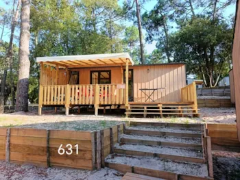 Mietunterkunft - Cottage Fun (3 Zimmer) - Airotel Camping de La Côte d'Argent