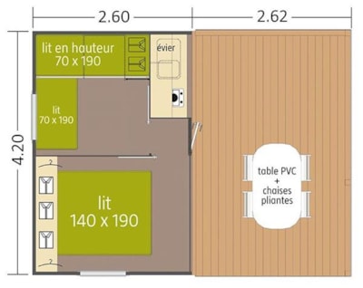 Lodge Tithome (without bathroom) — 6