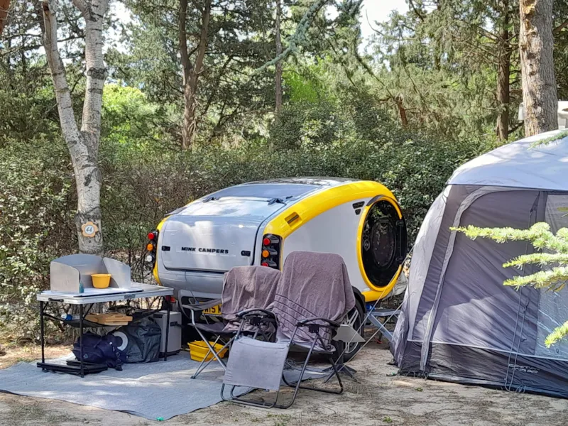 Emplacement Nature Inferieur À 80M²,Éléctricité Inclus,  Idéal Tente , Van Ou Petite Caravane